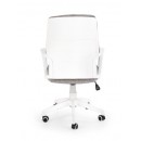 Кресло компьютерное HALMAR SPIN 2 белый/светло-серый